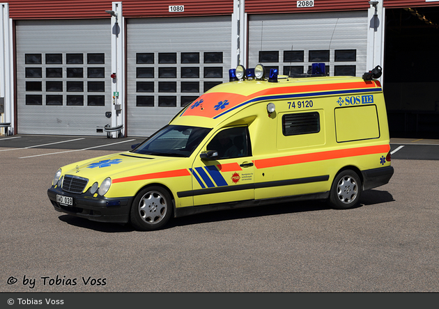 Södra Sandby - MSB College Revinge - Ambulans - 3 74-9120 (a.D.)