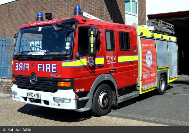 London - Fire Brigade - DPL 1144 (a.D.)