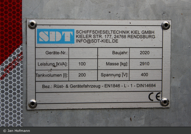 Regie Neumünster 52/NEA 100 kVA (Nr. 09)