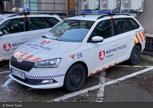 Pardubice - Městská Policie - 6E3 1165 - FuStW