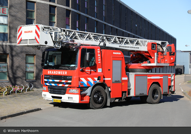 Gorinchem - Brandweer - DLK - 18-8151