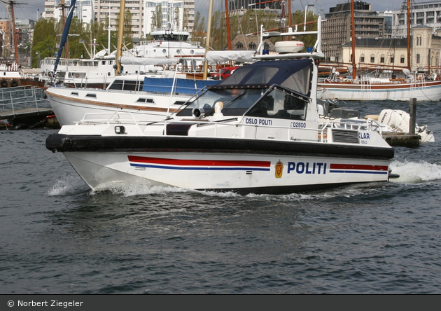 Oslo - Politi - Schnellboot KLAR