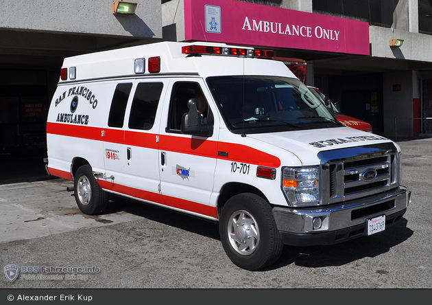 San Francisco - SF Ambulance - Wg. 10701