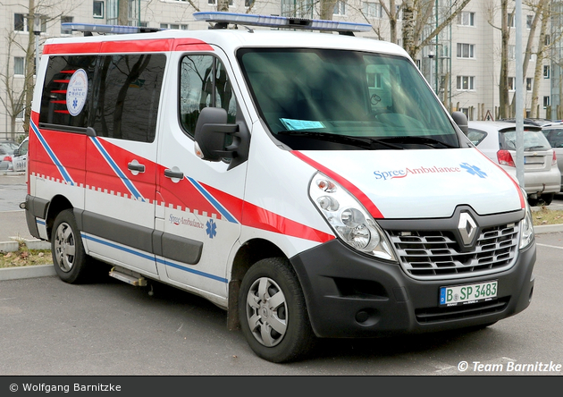 Krankentransport Spree Ambulance - KTW (B-SP 3483)