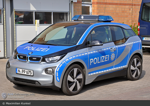 N-PP 675 – BMW i3 – FuStW - Erlangen