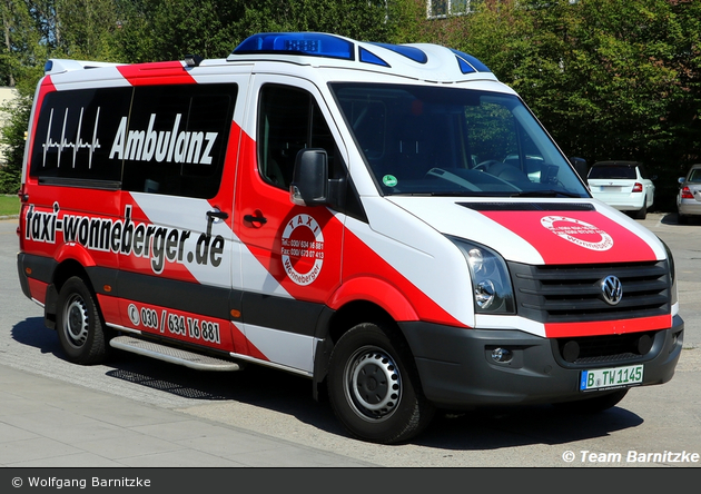 Krankentransport Taxi-Wonneberger - KTW (B-TW 1145)