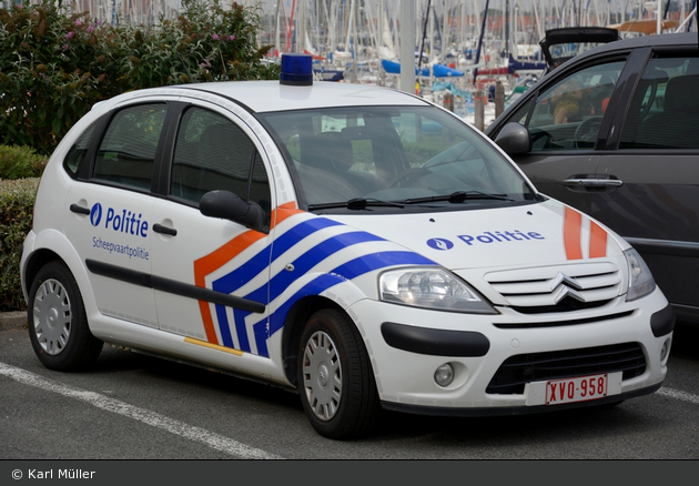 Nieuwpoort - Federale Politie - Scheepvaartpolitie - FuStW