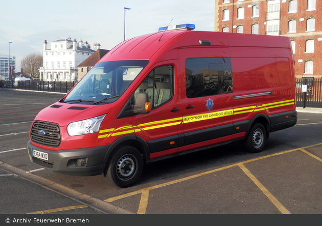 Newport - Isle of Wight Fire and Rescue Service - Workshop Van