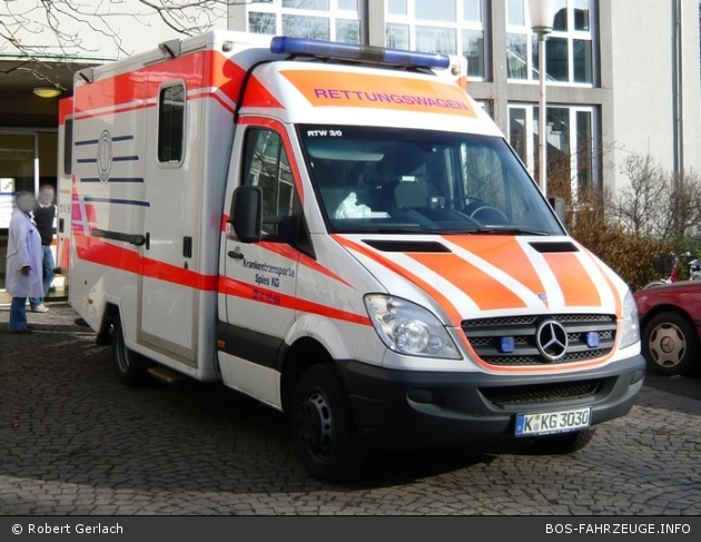 Ambulanz Köln/Krankentransporte Spies KG 03/83-04