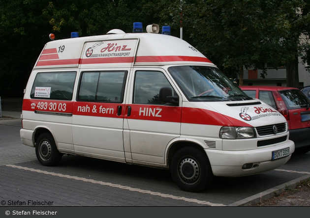 Krankentransport Hinz - KTW 19