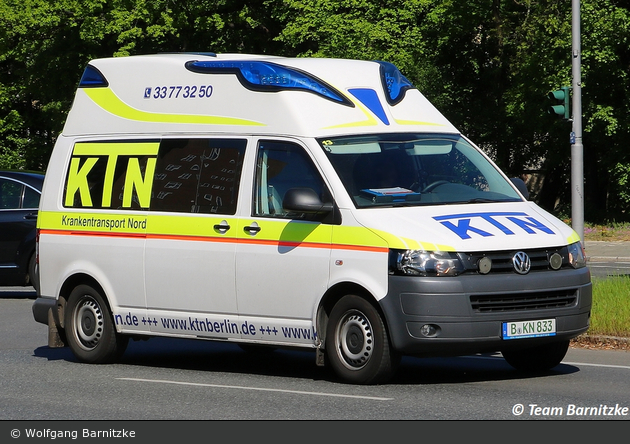 Krankentransport KTN - KTW 13 (B-KN 833)