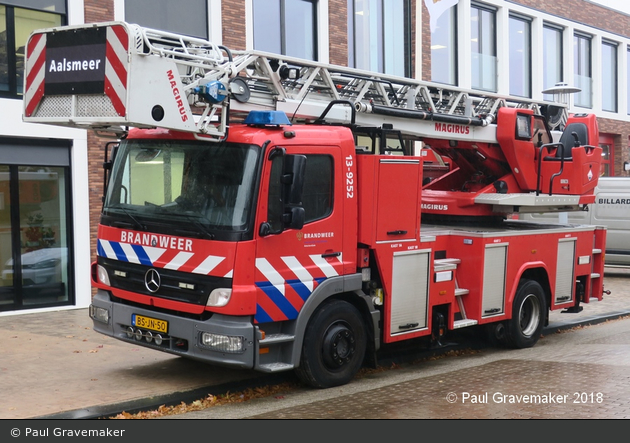 Amsterdam - Brandweer - DLK - 13-9252