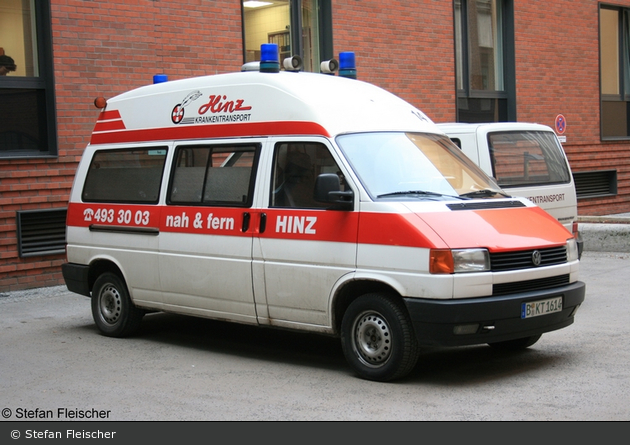 Krankentransport Hinz - KTW 14 (a.D.)