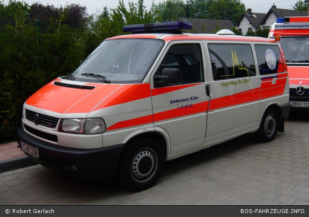 Ambulanz Köln/Krankentransporte Spies KG 01/85-05