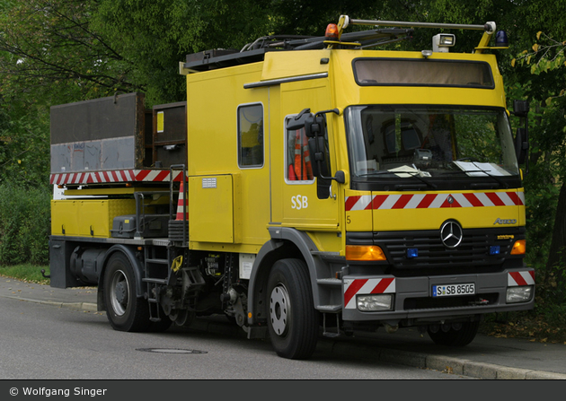 Stuttgart - Stuttgarter Straßenbahnen AG - Turmdrehwagen 5