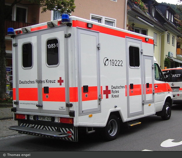 Rotkreuz Freiburg 10/83-01 (a.D. in dieser Funktion)