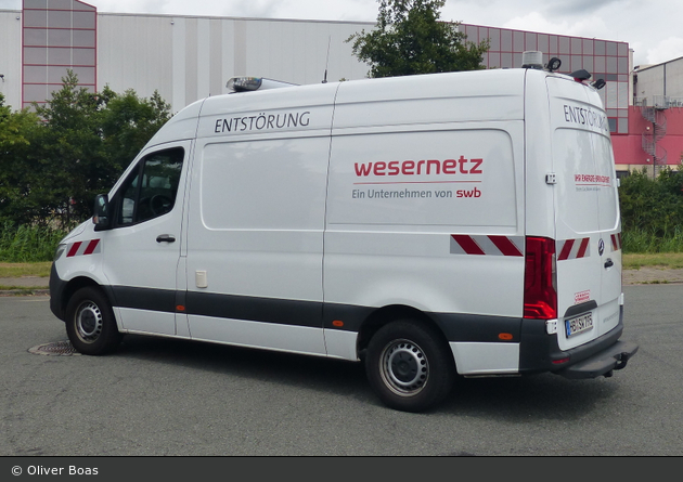 Bremen - Wesernetz - Mercedes Benz Sprinter 316 CDI - Entstörungsdienst (HB-SW 795)