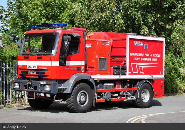 Shrewsbury - Shropshire Fire and Rescue Service - LPU