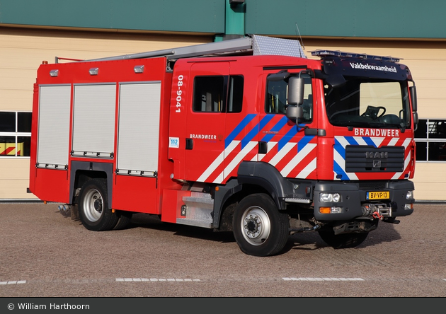 Nijmegen - Veiligheidsregio Gelderland-Zuid - Brandweer - HLF - 08-9041