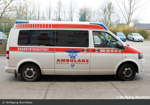 Krankentransport Ambulanz Berlin-Köpenick - KTW