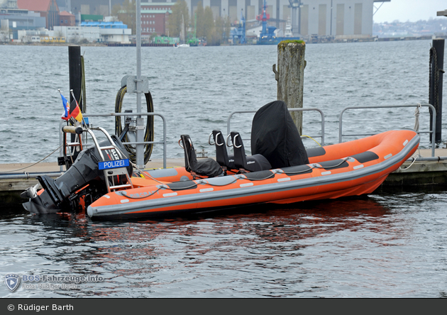 Wasserschutzpolizei - Flensburg - Festrumpfschlauchboot