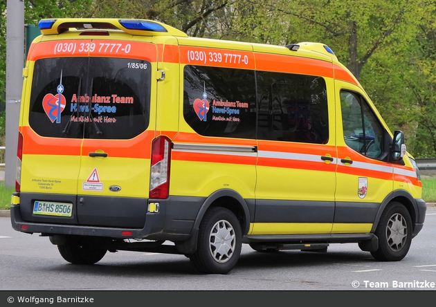 Krankentransport Ambulanz Team Havel-Spree - KTW 01/85-06