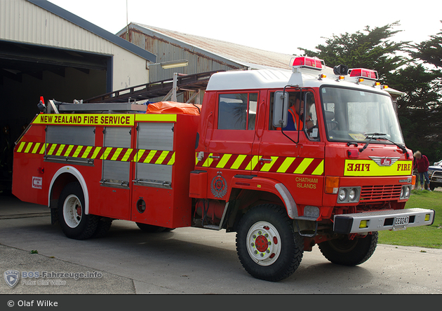 Waitangi - New Zealand Fire Service - Pump - Chatham Islands 881