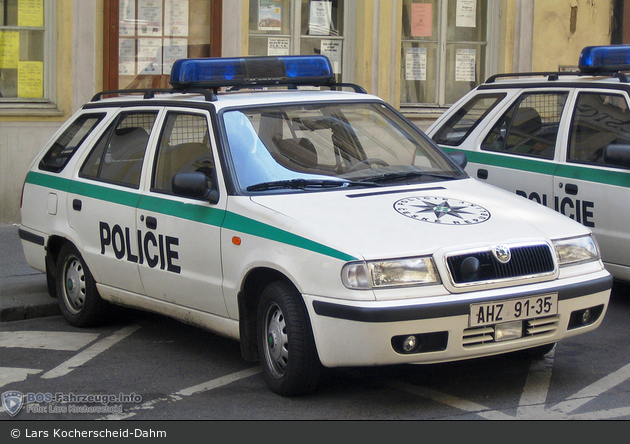 Praha - Policie - AHZ 91-35 - Radarwagen (a.D.)