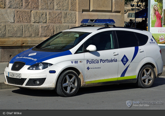 Barcelona - Policía Portuaria - FuStW - V-80