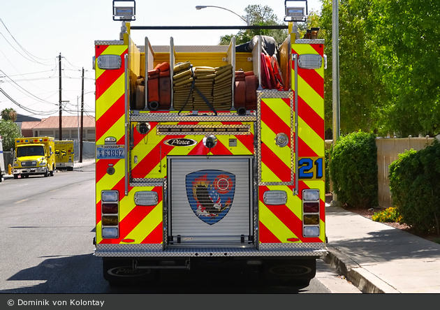 Las Vegas - Clark County Fire Department - Engine 021