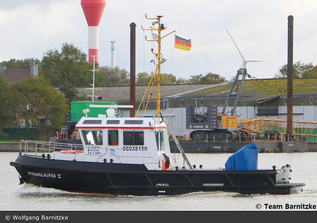 WSA Brunsbüttel - Arbeits- und Aufsichtboot Strandläufer II