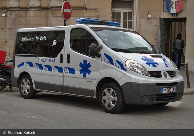 Paris - Ambulances de Paris - KTW