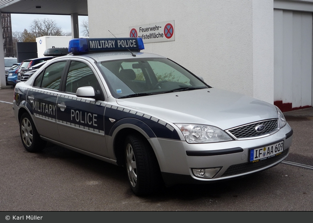 Stuttgart - US Military Police - FuStW