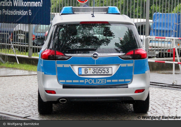 B-30553 - Opel Zafira Tourer - FuStW (a.D.)