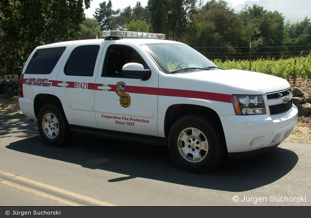 Napa - California Department of Forestry and Fire Protection - Battalion 1421