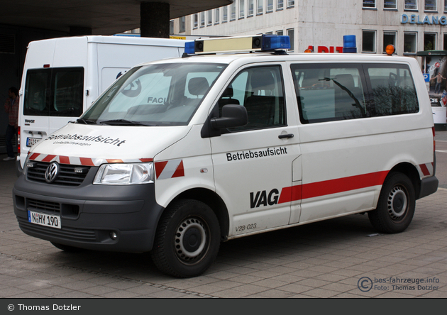 Nürnberg - VAG Nürnberg - Unfallhilfsdienst