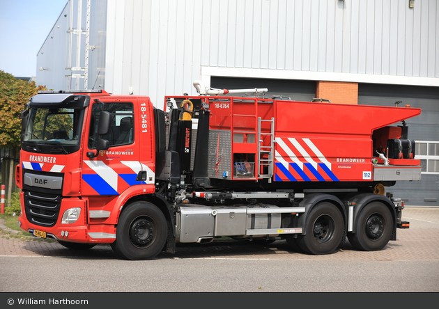 Hoeksche Waard - Brandweer - WLF - 18-5481