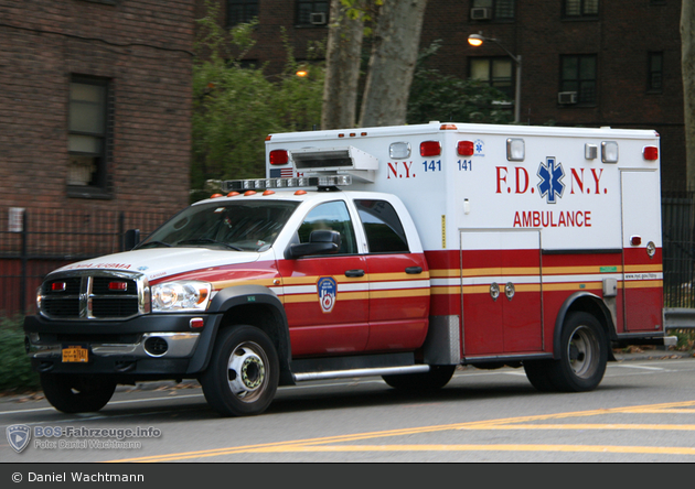FDNY - EMS - Ambulance 141 - RTW