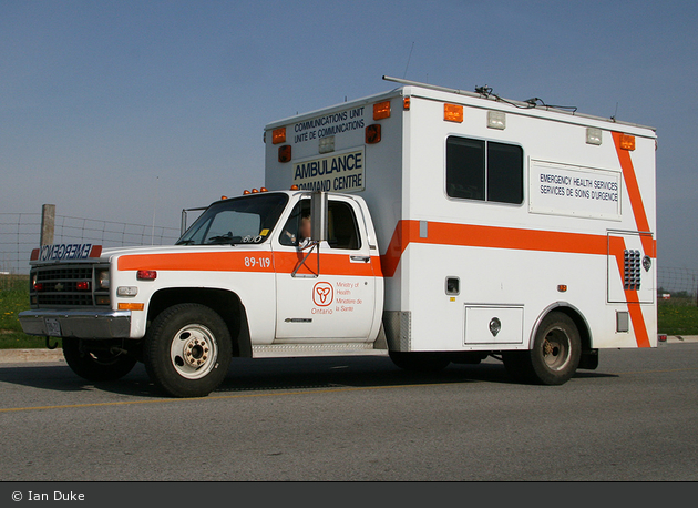 Ontario - Ministry of Health - Ambulance Command Centre