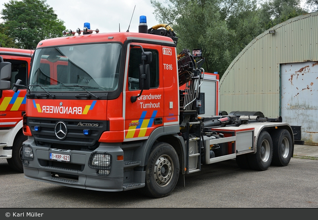 Turnhout - Brandweer - WLF-Kran - T816 (a.D.)