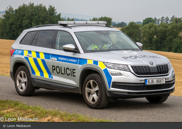 Jihlava - Policie - FuStW - 6J6 8661