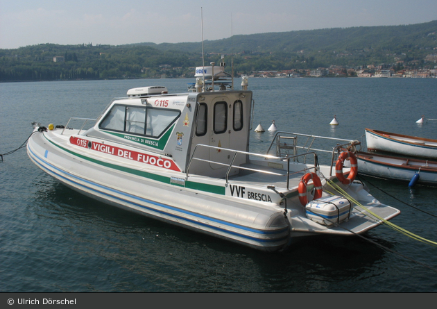 Brescia - Vigili del Fuoco - Arbeitsboot