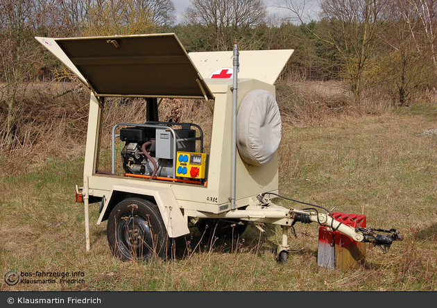 Rotkreuz Rotenburg 80 Generator-Anhänger