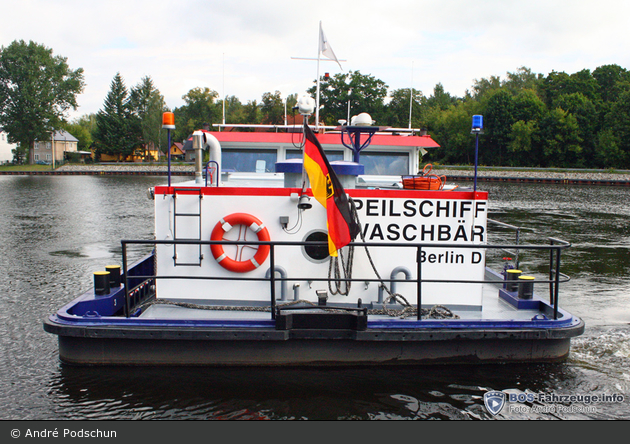 WSA Berlin - Peilschiff - Waschbär (a.D.)