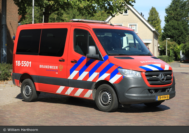 Hoeksche Waard - Brandweer - MTW - 18-5501