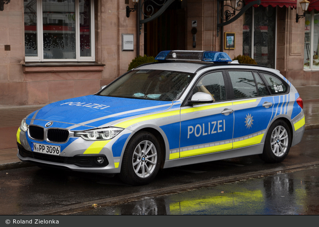 N-PP 3096 - BMW 3er Touring - FuStW - Nürnberg