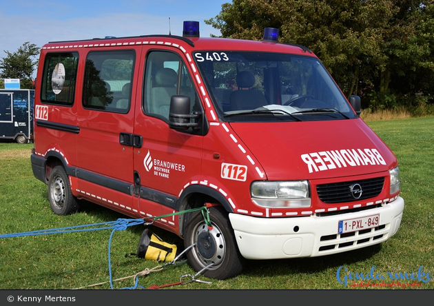 De Panne - Brandweer - MTW - S403