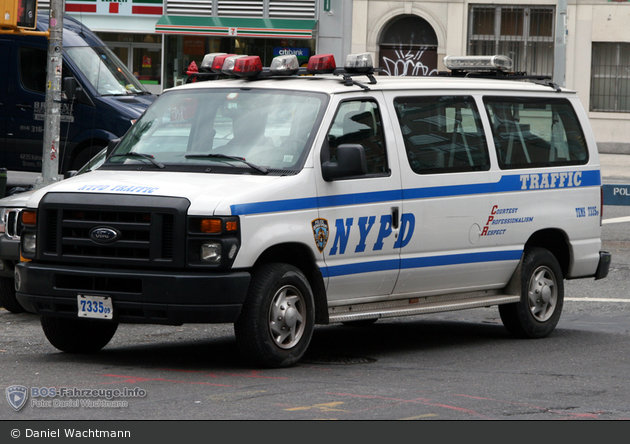 NYPD - Manhattan - Traffic Enforcement District - HGruKW 7335