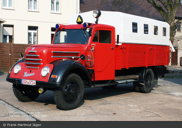 Holdenstedt - Feuerwehrmuseum Holdenstedt - LF-LKW-TS8-STA