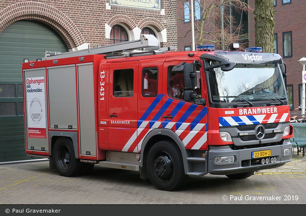 Amsterdam - Brandweer - HLF - 13-3431